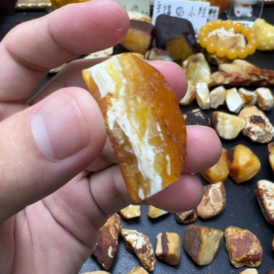 未镶嵌定制琥珀蜜蜡