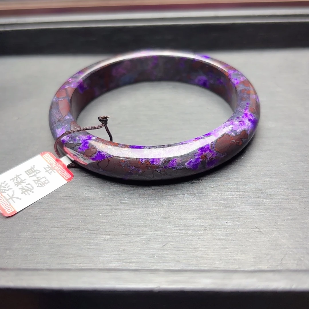 苏纪石（舒俱来）未镶嵌铁皮樱花58.7圈口