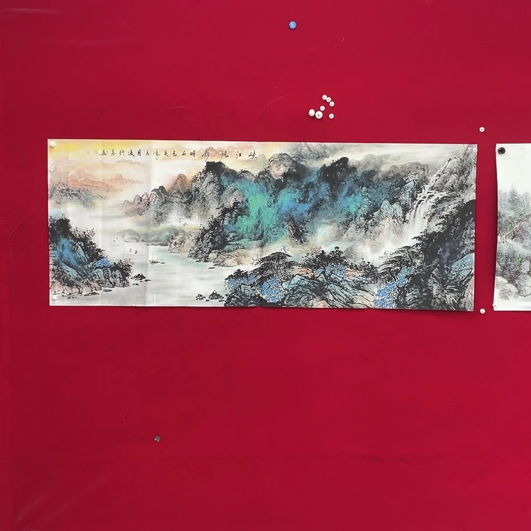 国画凌行志老师手绘国画精品
