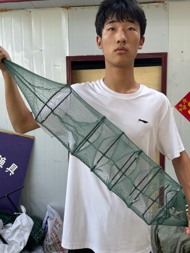 小中4门10条加厚网布多门设计户外专用黄鳝泥鳅龙虾河虾地笼