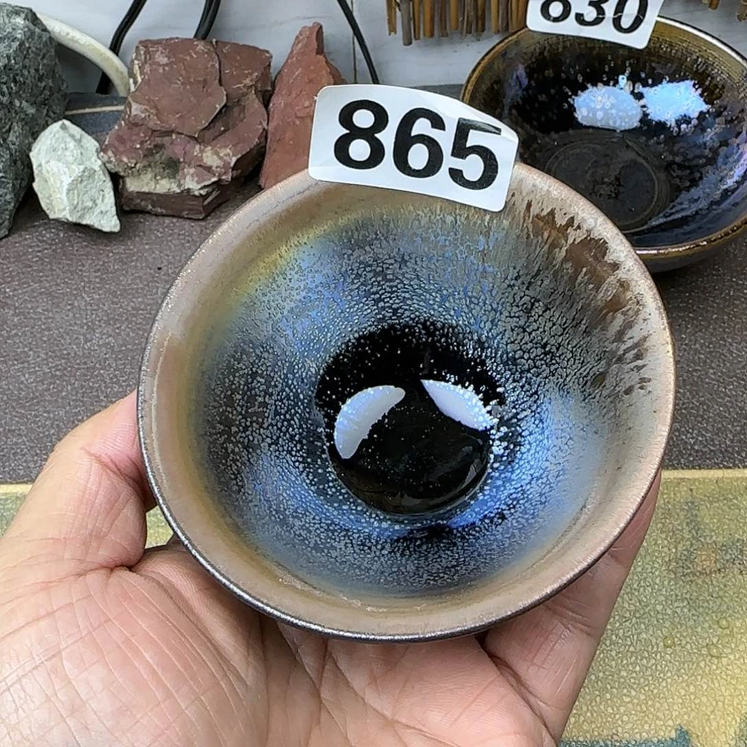 茶盏建盏杯主人杯龙窑柴烧