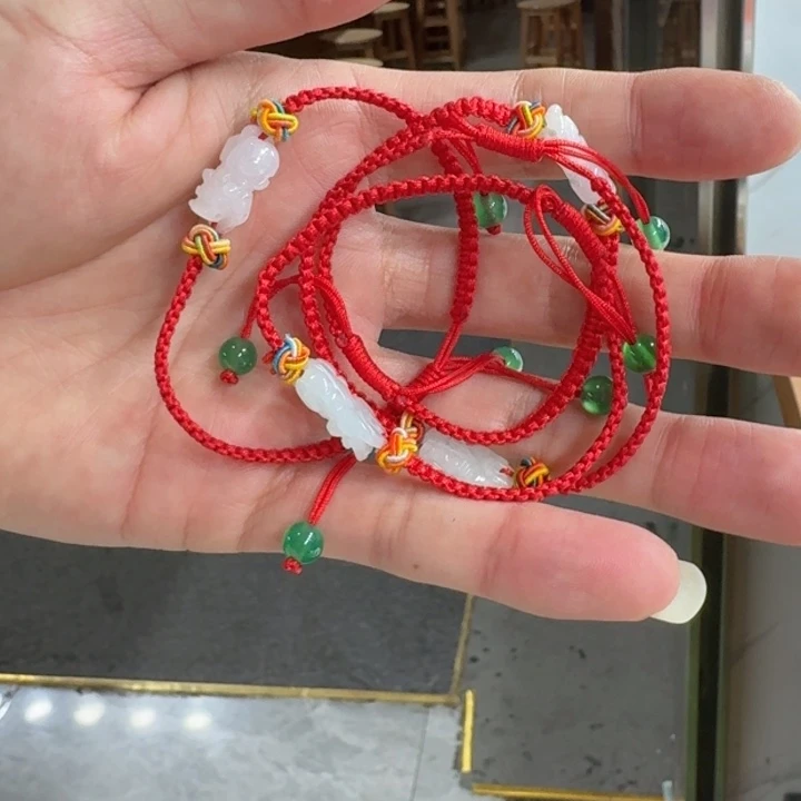 翡翠手链未镶嵌纯天然缅甸翡翠A货买断