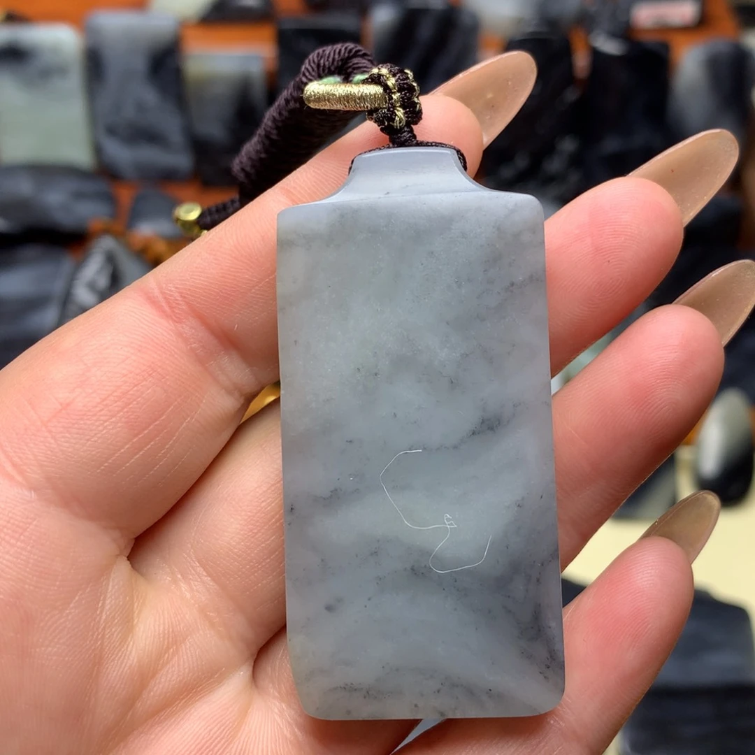 和田玉吊坠(赠链)未镶嵌