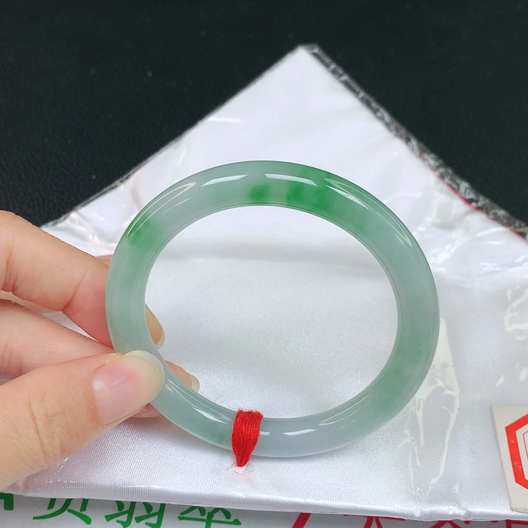 翡翠手镯未镶嵌缅甸天然翡翠A货手镯213