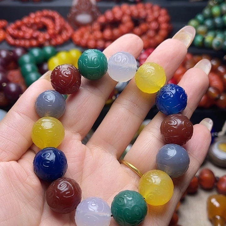 玛瑙/玉髓手链未镶嵌