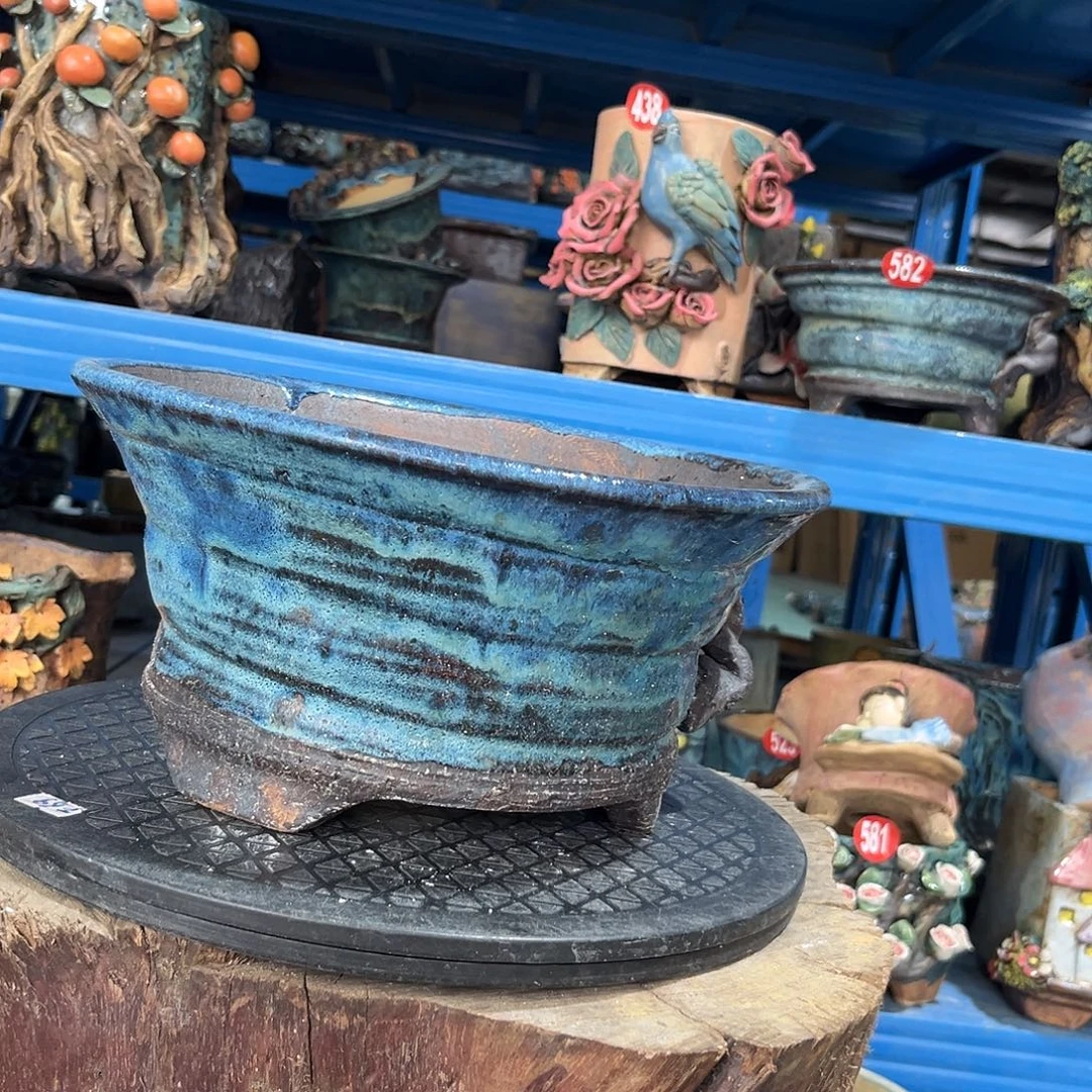 微瑕内口25 号陶然花器手工花盆