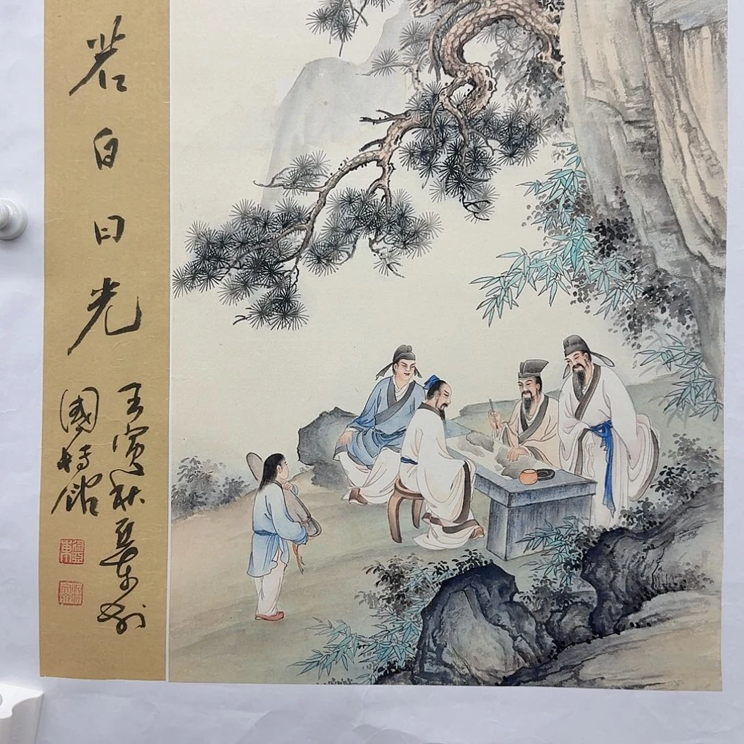 国画多次参加国内外