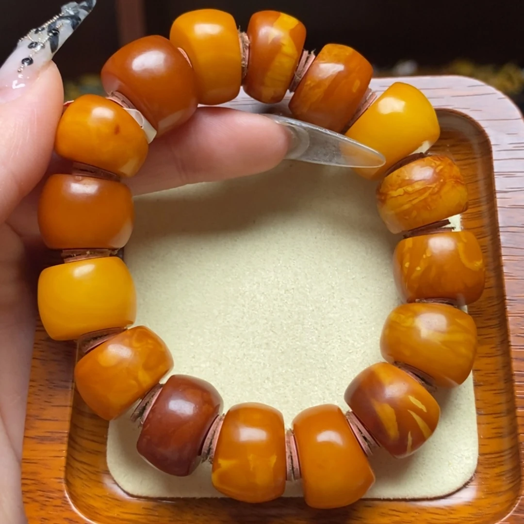 【闪购商品】蜜蜡手链未镶嵌手串