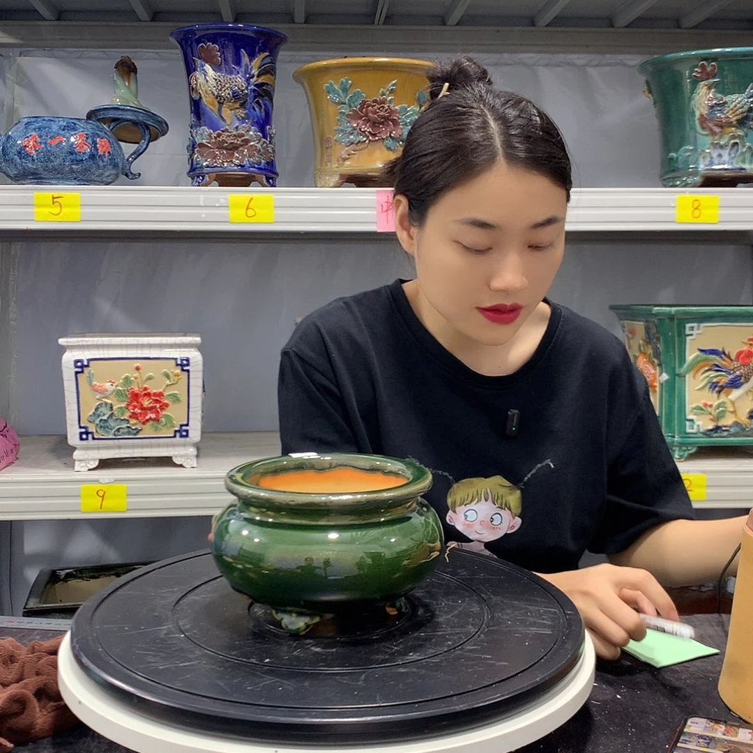 心**竹石湾盆石湾盆石湾盆