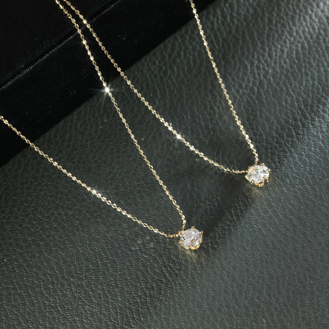 【举石臻选】TA1231-1204-28钻石项链18k（一件/长约45cm）Z