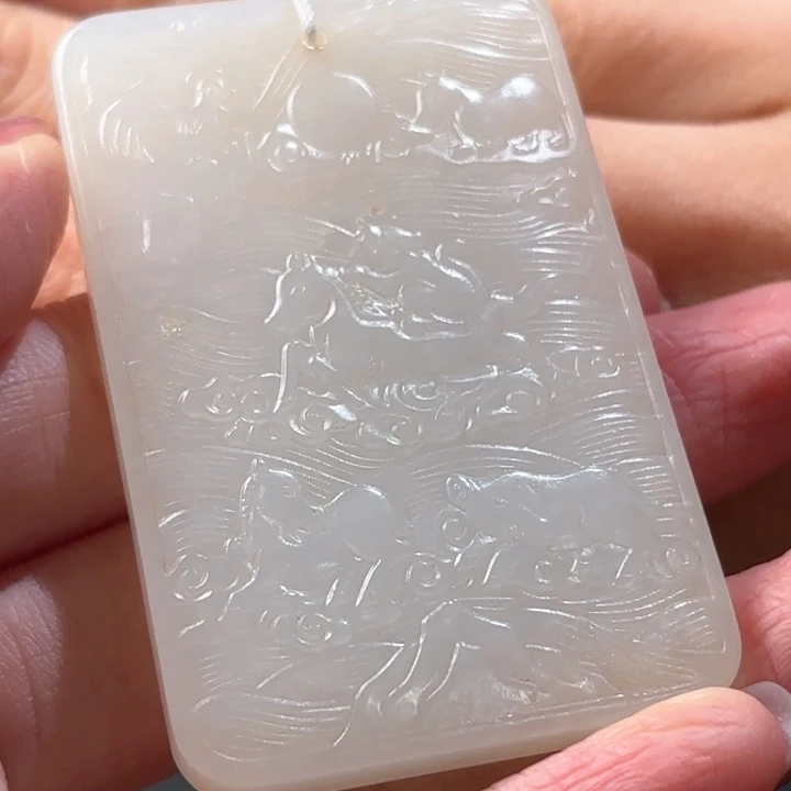 和田玉挂件未镶嵌T**G