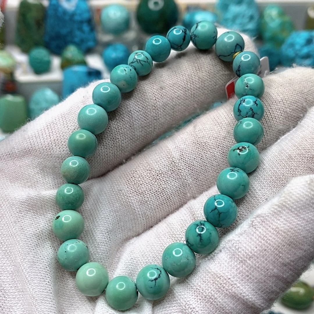 绿松石未镶嵌天然原矿 地大质检