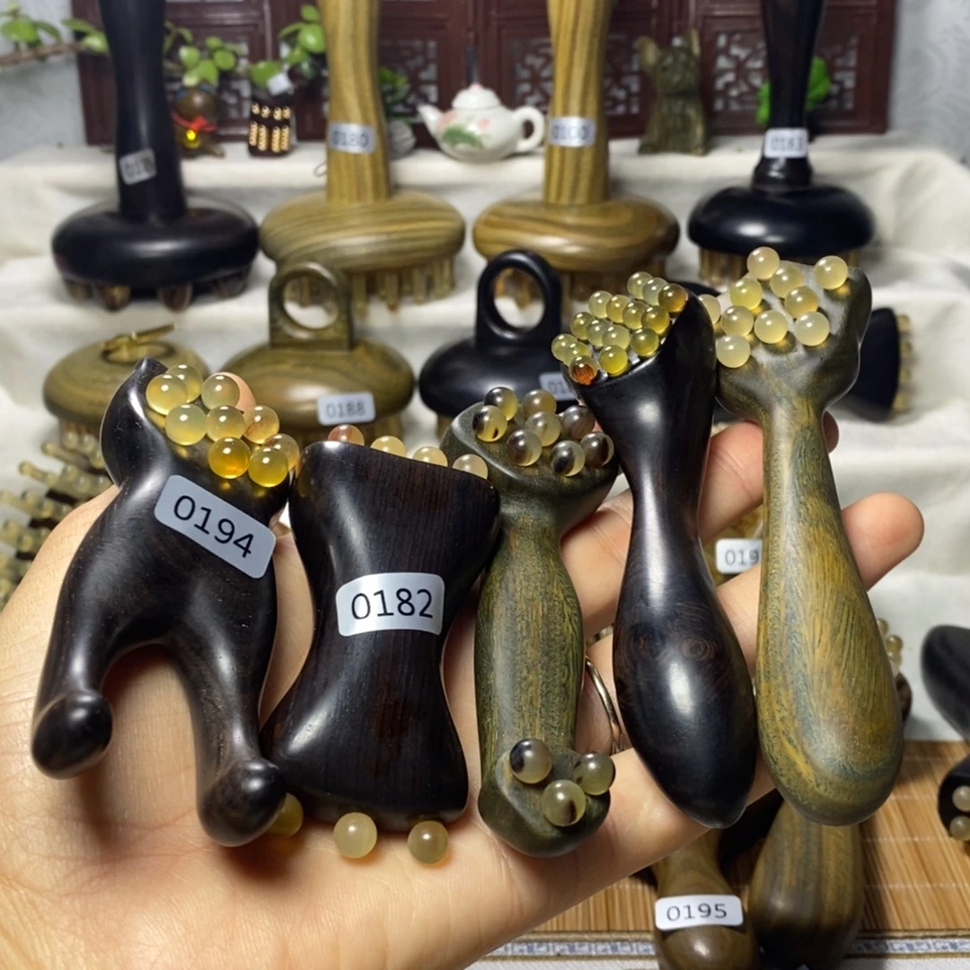 眼霜棒羊角按摩面部