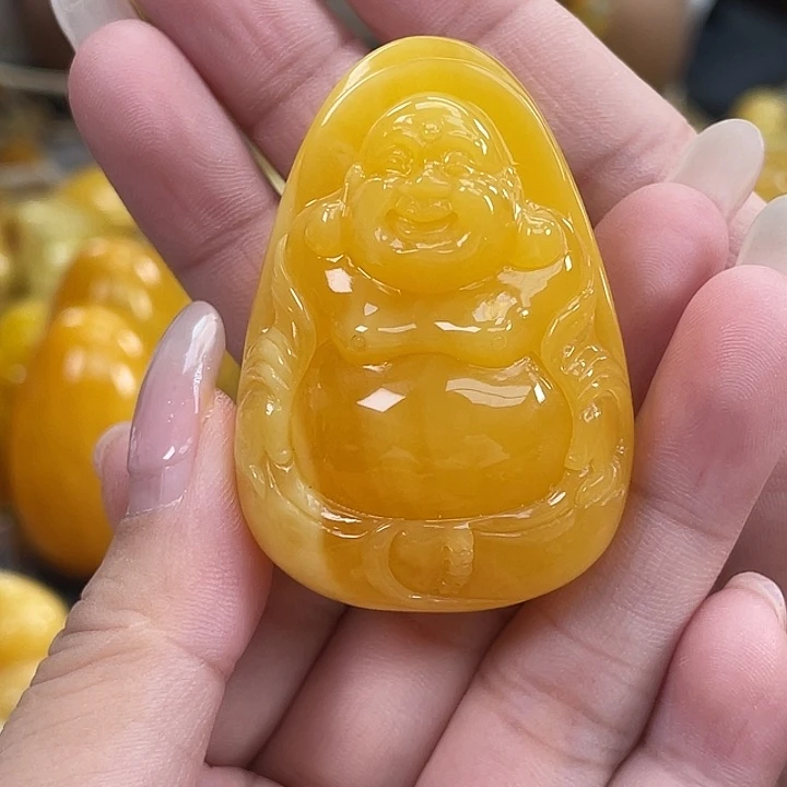 琥珀未镶嵌珠宝奇石琥珀h30