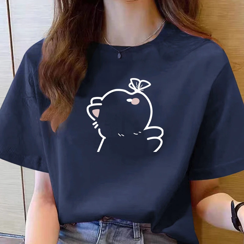 【6-3】2025纯棉男女同款纯棉T恤短袖t恤男女夏季ins潮牌潮