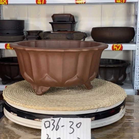 紫砂花盆宜兴紫砂花盆产地直销