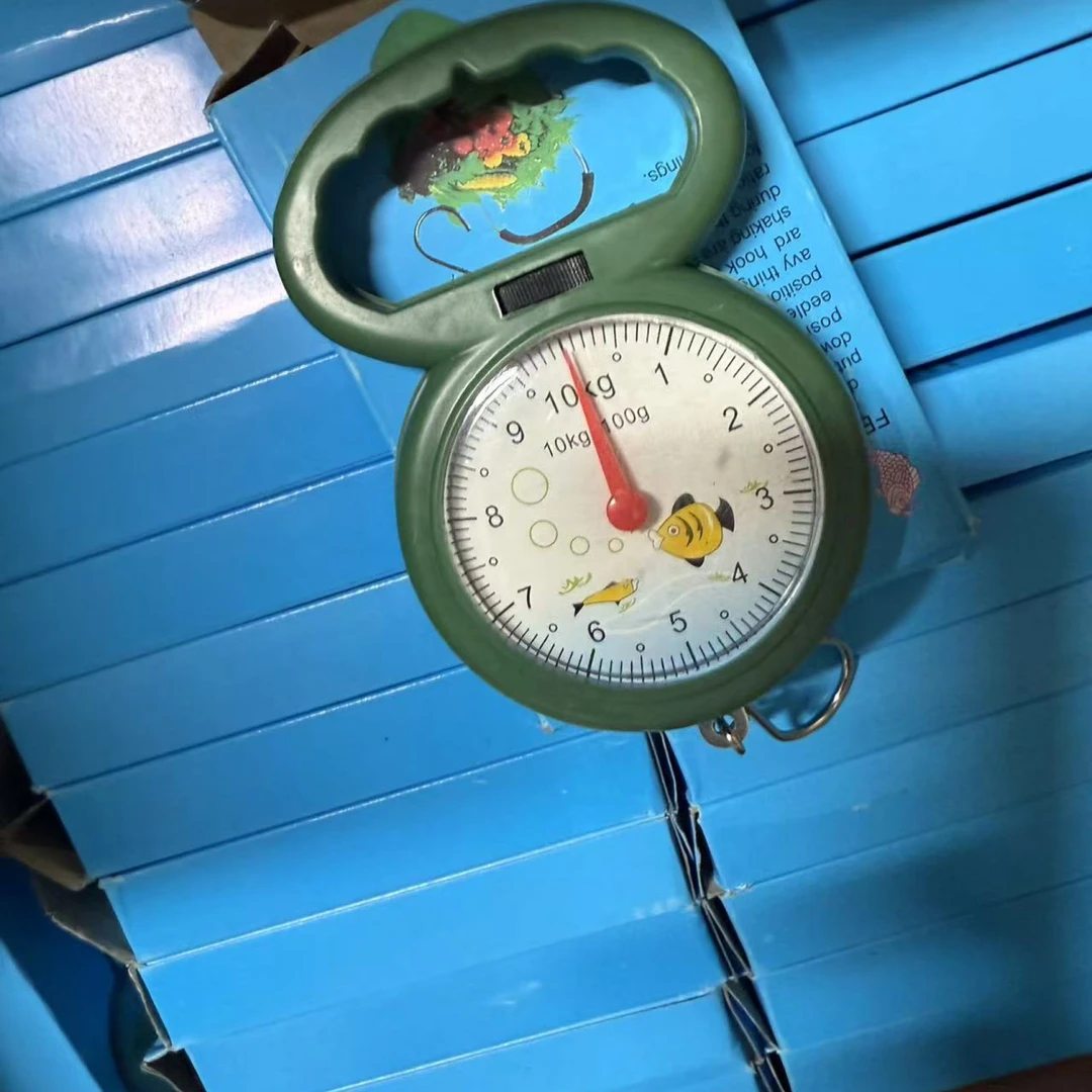 10kg弹簧秤手提秤 便携家用买菜快递钓鱼机械挂钩手提称包邮
