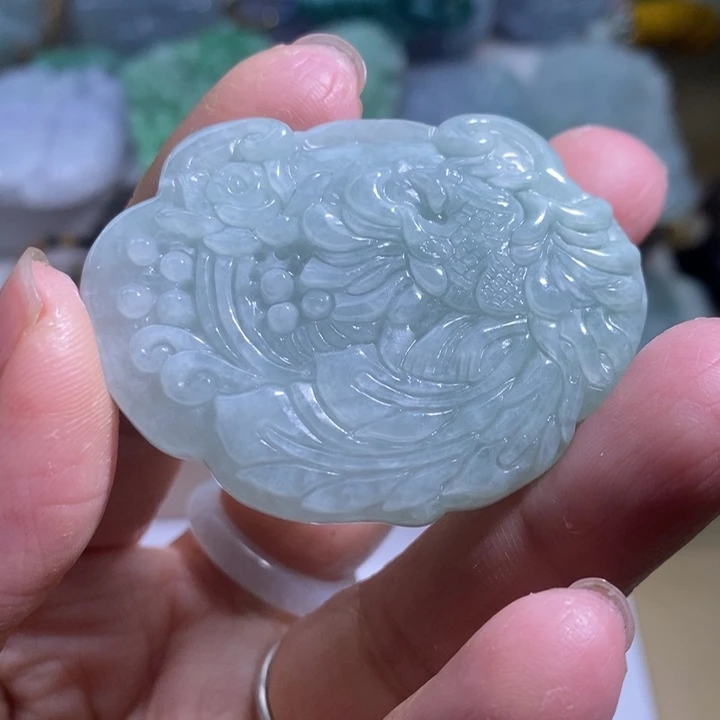 【闪购商品】颈饰未镶嵌翡翠凤凰