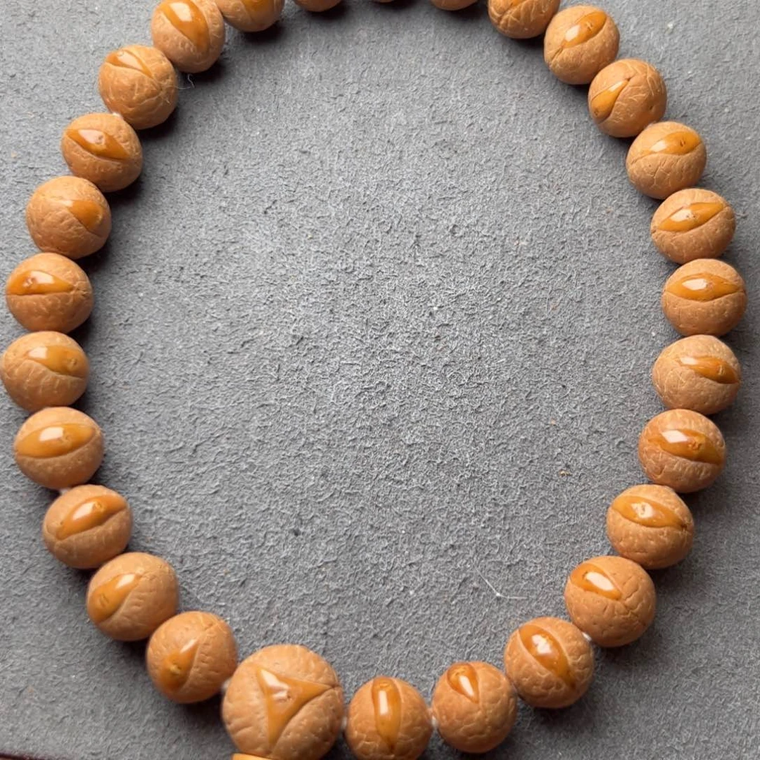 凤眼菩提手串手持头货尺寸12+