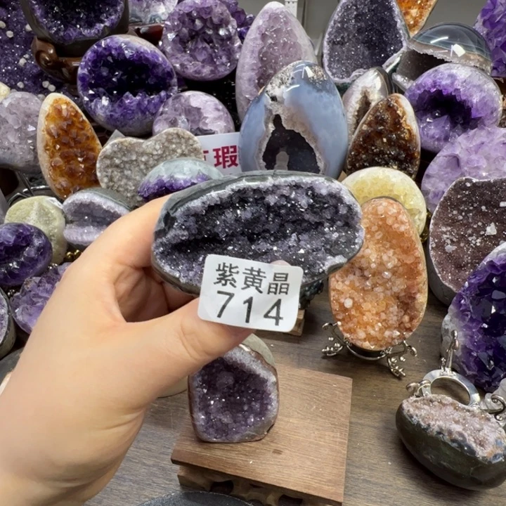 未镶嵌紫晶大型摆件（非配饰）714