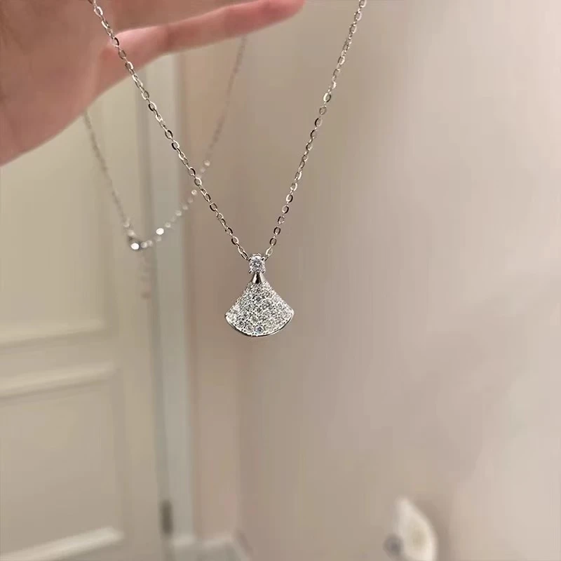 钛钢项链 首饰坠链百搭锁骨链简约时尚小众钛钢项链XL0381