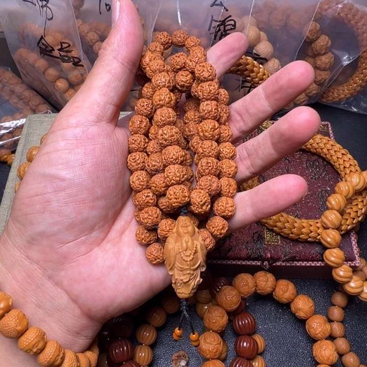 猴头核桃手串脖子挂