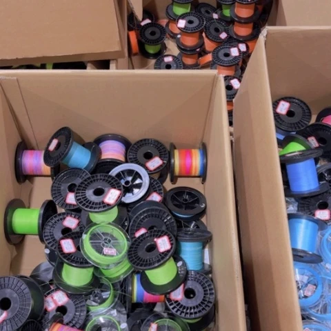 PE12编橙色1.2号450米强拉力线标记