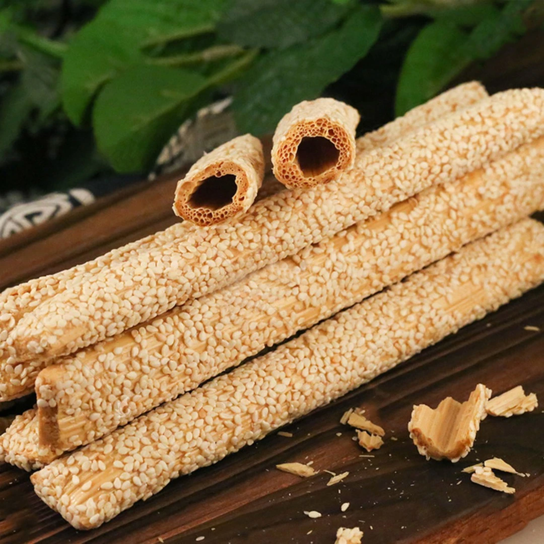 【进福】山东特产曹县麦芽芝麻酥糖糖棍灶糖零食喜糖正宗空心手工