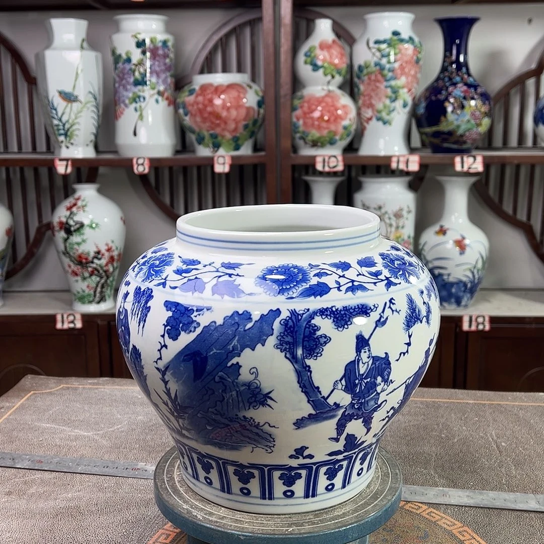 陶摆件景德镇陶瓷鬼谷