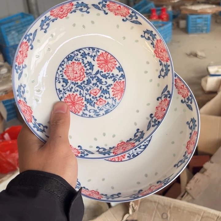 景德镇高温细白瓷餐具