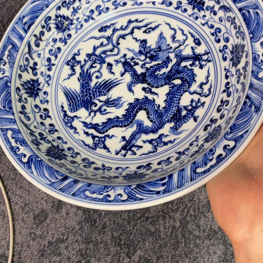 送***别景德镇陶瓷手工手绘