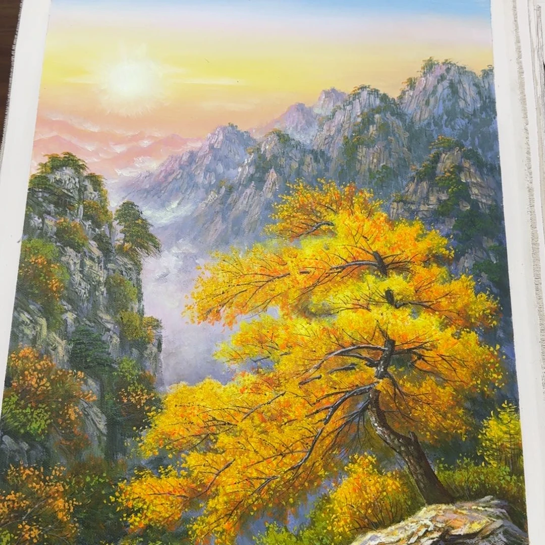 油画加油加油努力加油加油