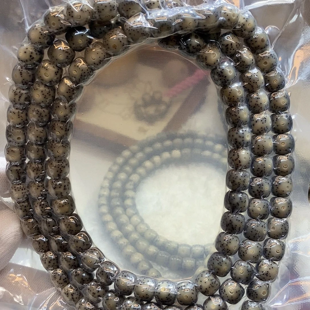 星月菩提吊坠9.8石玉108