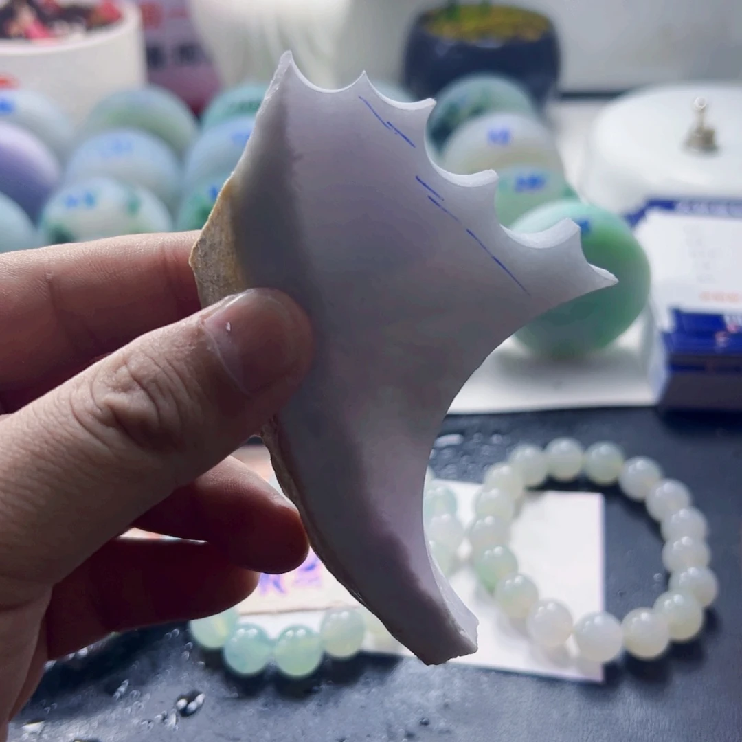 糯***叽定制翡翠未镶嵌08090