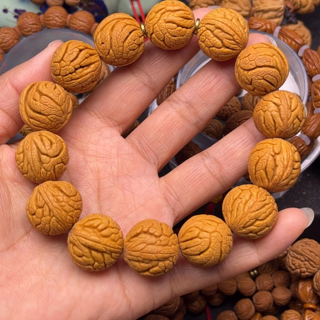 缘***四吊坠桃核龙纹桃核