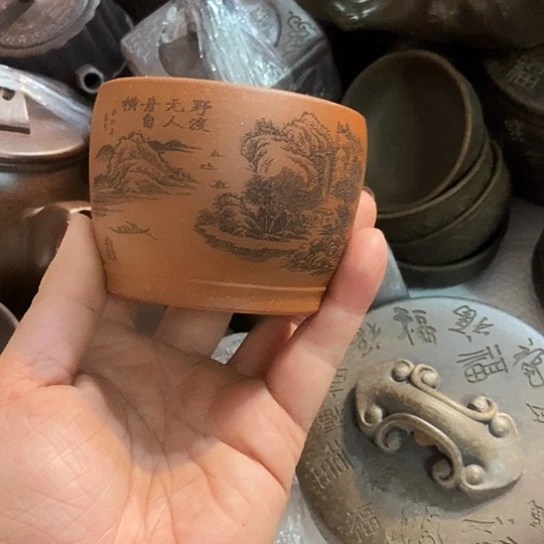 全手工制作宜兴紫砂壶