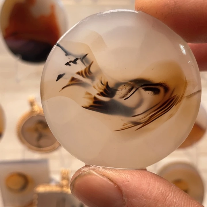 未镶嵌吊坠(不含链)玛瑙/玉髓