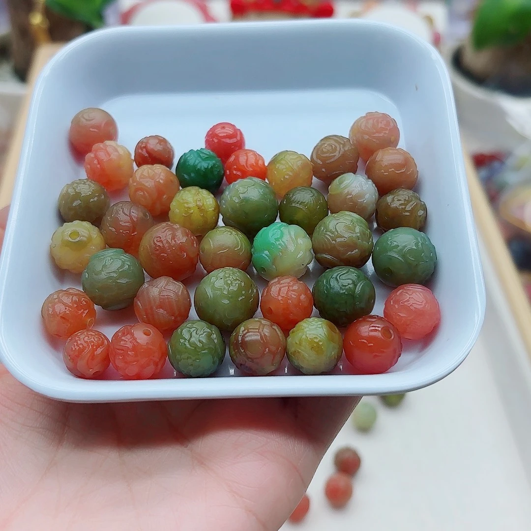 6***y玛瑙/玉髓未镶嵌手链盐源6