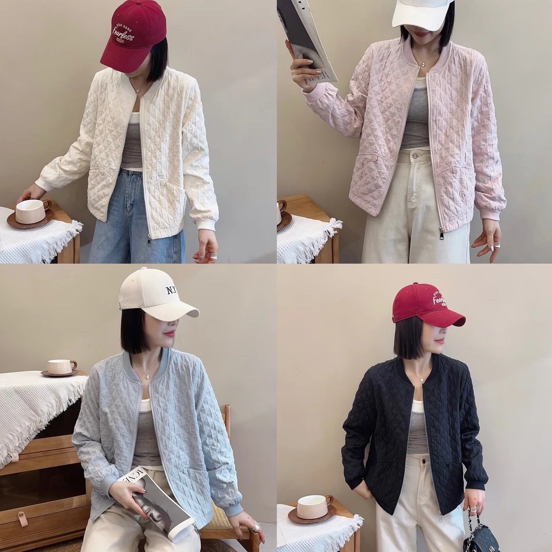 街舍【香香】2506#春款棒球领外套