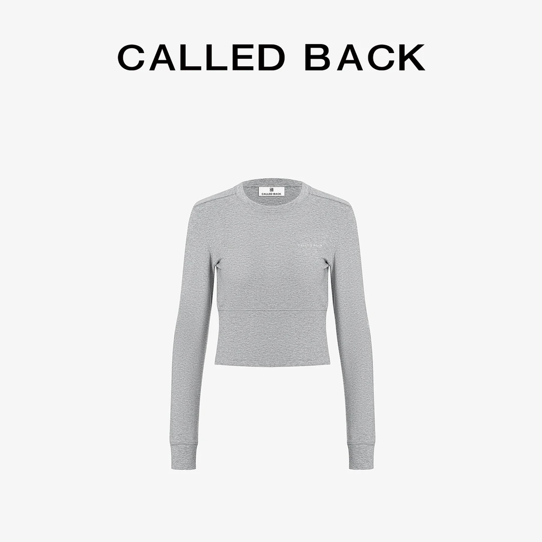 CALLED BACK秋季新款经典款圆领休闲时尚基础款卫衣