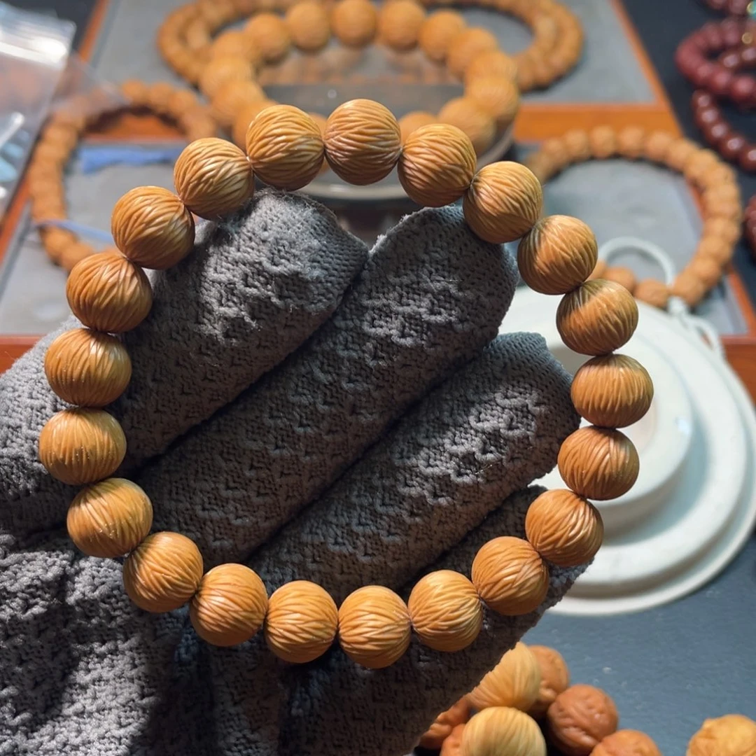 猴头核桃手串苹*金丝11