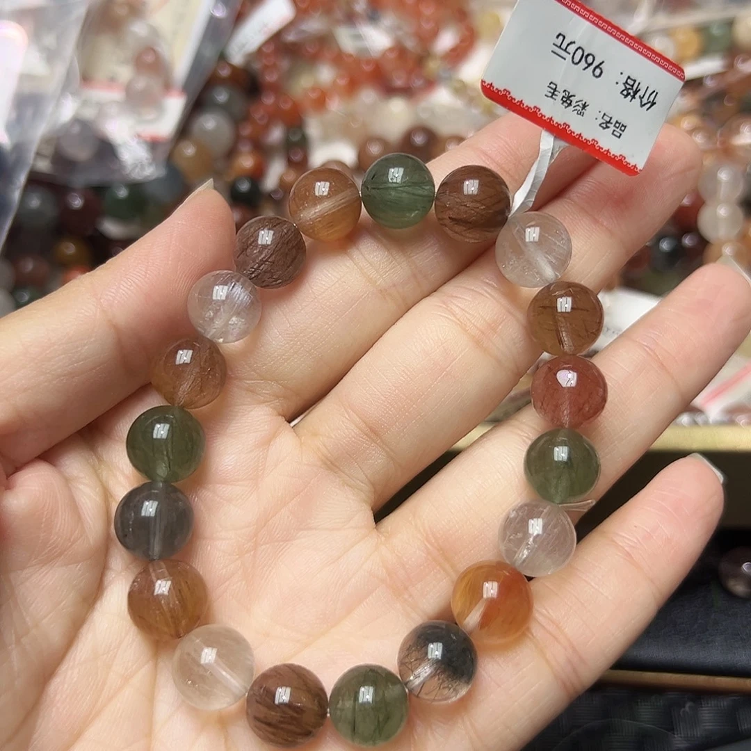 未镶嵌手链水晶多样性发一