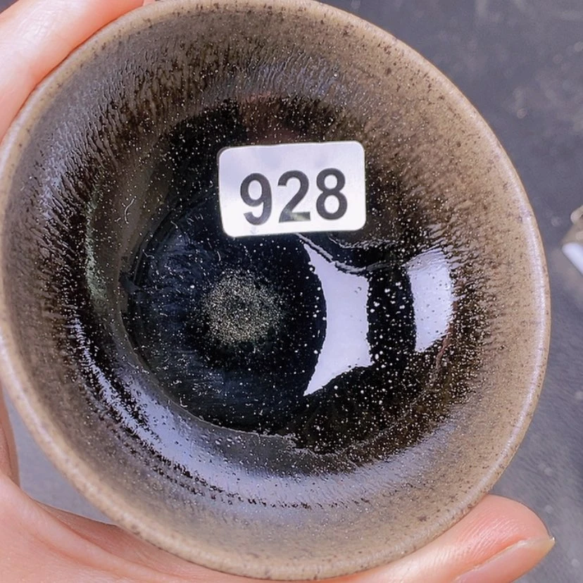 【闪购商品】茶盏真柴烧建盏放漏了