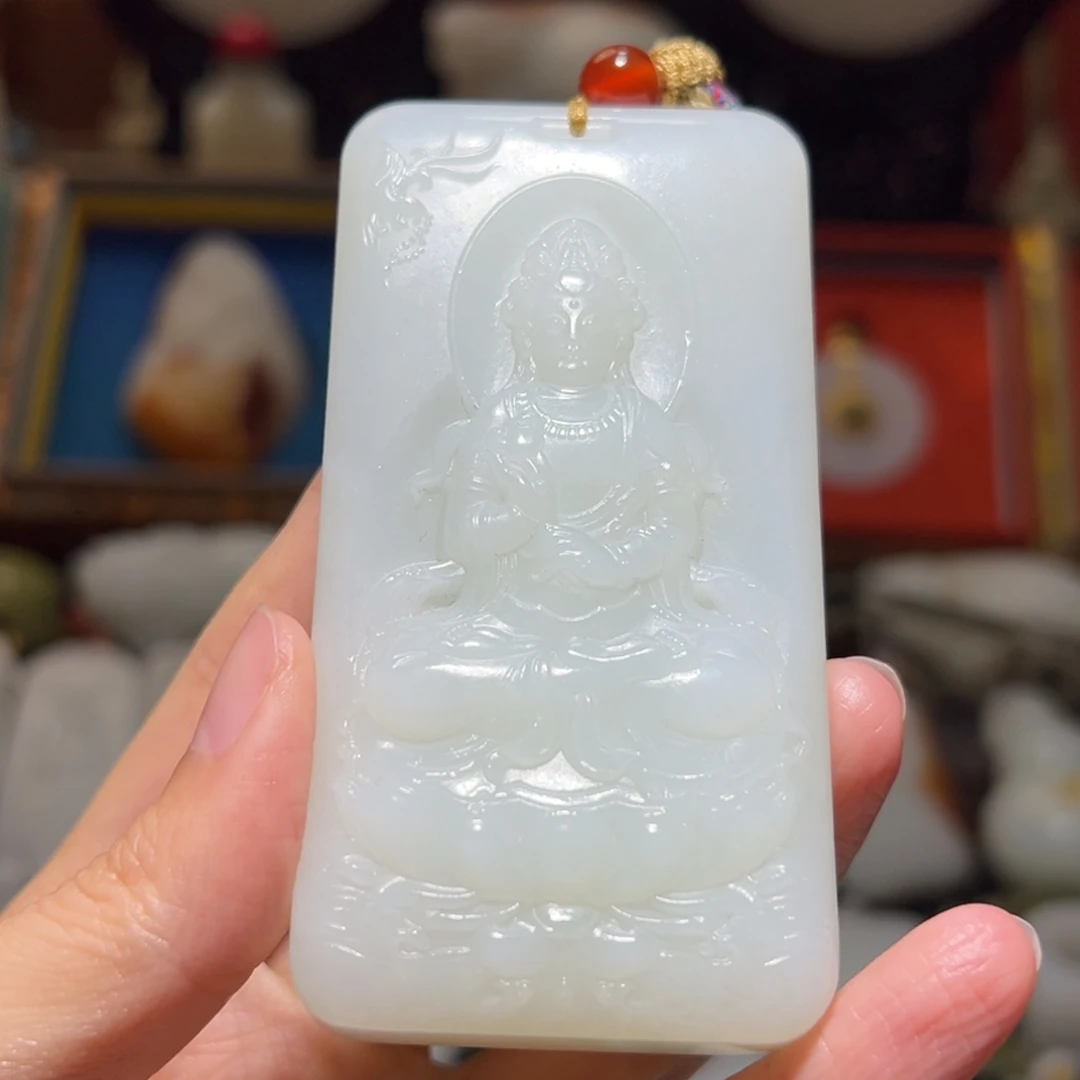 一***人未镶嵌和田玉挂件