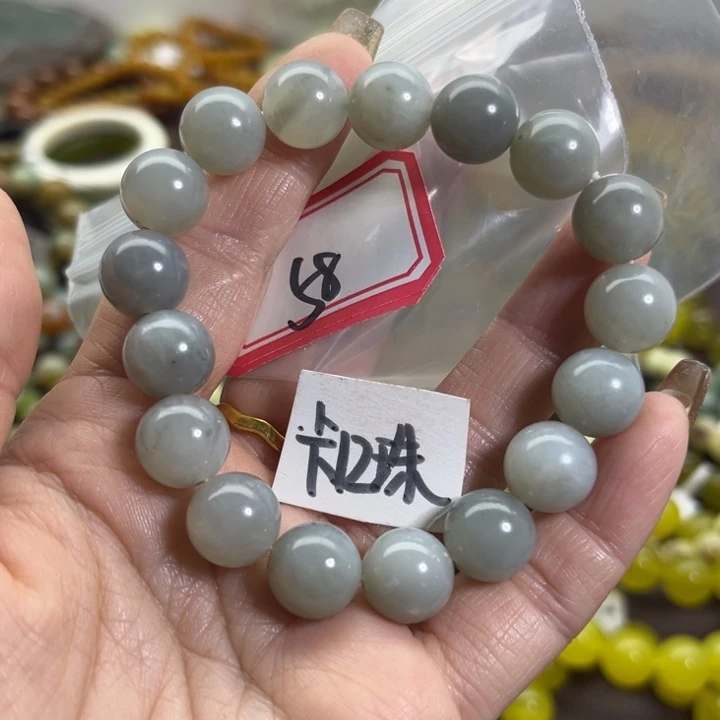 蛇纹石玉未镶嵌手链