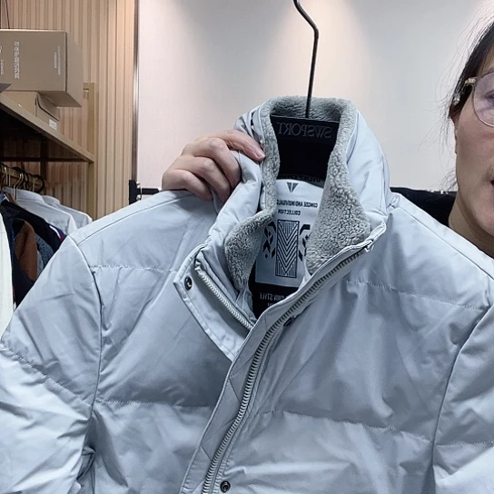 180。 灰色90绒一件