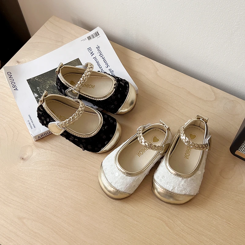 15-25码春秋洋气女宝宝学步宝宝皮鞋春款婴幼儿单鞋软底小童鞋子