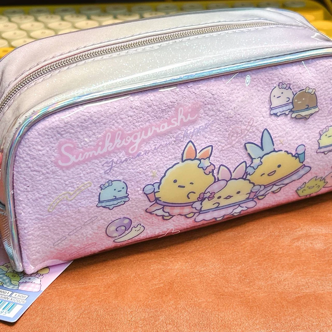 日本san-x角落生物sumikko双面防水笔袋