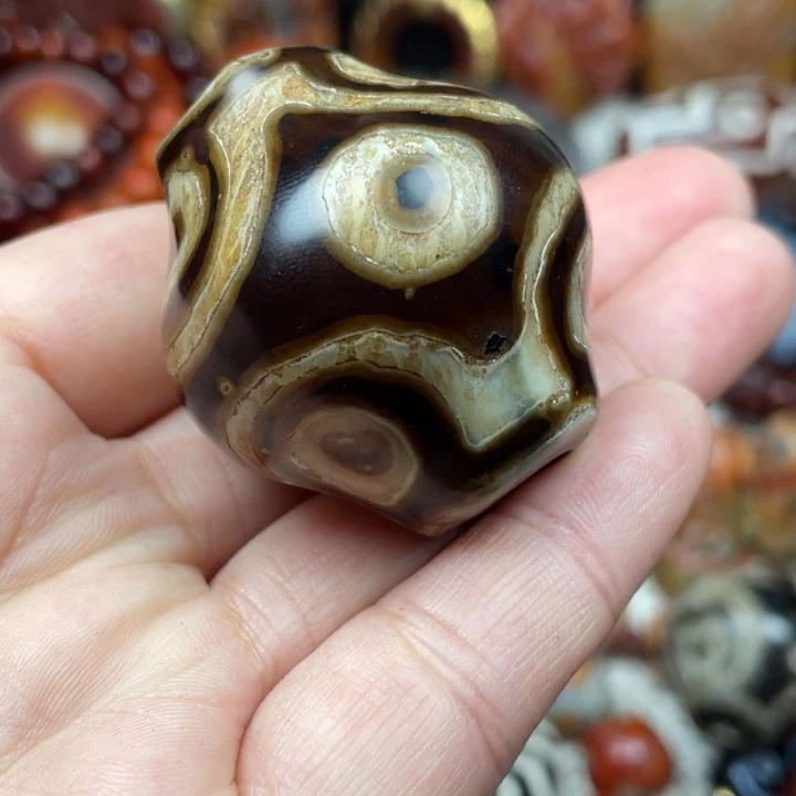 @***歌玛瑙/玉髓未镶嵌颈饰