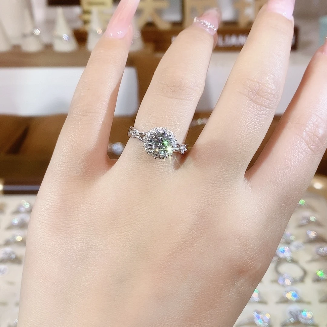 925银花漫1ct13莫桑